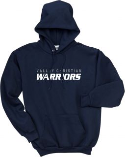 Fleece Youth Hoody, Navy